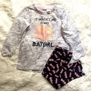 H&M Girls Batman Outfit 2T